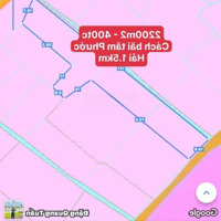 2200M2-400Tc Thị Trấn Phước Hải- Đường Ô Tô Cách Bãi Tắm 1.5Km. Bao Rào.