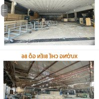 Hocmon, Hcm.. Dtich 23.000M2 Đất, 14.000M2 Xưởng . Cho Thuê 70K/M2(Thương Lượng)