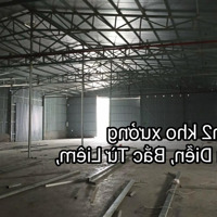 Cho Thuê Kho Xưởng Ccn Nam Từ Liêm,Diện Tích550M2, 900M2, 2000M2 Khung Thép Cao 7-9M, Công Đỗ Cửa