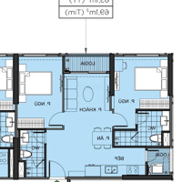 Căn Hộ 2N Góc Toà Zr2 View Hồ San Hô Đẹp Nhất