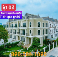 Biệt Thự Ciputra Đã Có Sổ Đỏ, Tây Hồ: 150M2, Xây Có Hầm, Đối Diện Công Viên 65Ha. Giá 350 Triệu/M2