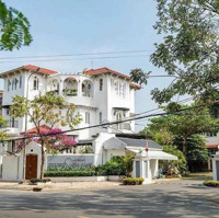 Bán Biệt Thự Thảo Điền Góc 3 Mặt Tiền Khu Villa An Ninh Compound Ven Sông Sài Gòn 16,5X20M Cn 307M2