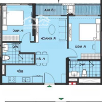 Căn 2 Phòng Ngủ,Diện Tích66.1M2 Đông Bắc 2 Ban Công Nối Dài, View Nội Khu Tòa P4 Giá Chỉ 3.350 Tỷ Bp