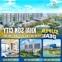 Trực Tiếp Cđt Khai Sơn City- Căn 08 Duy Nhất, Căn Góc Đón Gió Nam Cực Mát,Hướng Công Viên Ngọc Thụy