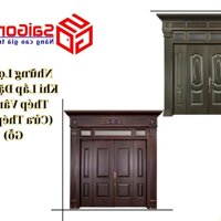 Những Lợi Ích Khi Lắp Đặt Cửa Thép Vân Gỗ (Cửa Thép Giả Gỗ)