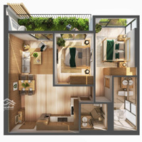 Sky Forest 2Pn 2 Vệ Sinh74M2 4.X Tỷ Và 1 Phòng Ngủ2.X Tỷ , Tầng Đẹp View Hồ Biệt Thự Đảo, Vay Mb 0% Htls 09/2025