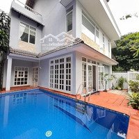 Cho Thuê Biệt Thự Khu Nguyễn Văn Hưởng, Phường Thảo Điền, 200M2, 3 Phòng Ngủ 4 Vệ Sinh Hồ Bơi, Khu Vực Yên Tỉnh