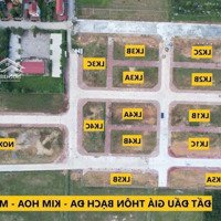 Bán Duy Nhất Lk Đấu Giá Bạch Đa Kim Hoa Mê Linh 109M2 Đã Có Sổ Giá Chỉ 39, 5 Triệu/M2