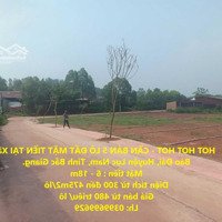 Hot Hot Hot - Cần Bán 5 Lô Đất Mặt Tiền Tại Xã Bảo Đài, Huyện Lục Nam, Tỉnh Bắc Giang.