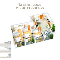 Bán Căn Hộ 120M2 Tầng Trung View Sông Đuống Tại Khai Sơn: 3 Phòng Ngủ- 3 Vệ Sinhthiết Kế Đẹp Nhất, Giá 6.430 Bp