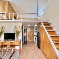 Căn Hộ 1 Phòng Ngủduplex 40M2 Bancol Sát Vòng Xoay Dân Chủ, Full Nội Thất Cao Cấp, Cách Q1 3Km