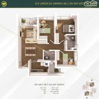 Bán căn hộ 3 ngủ , 92m2, View Vườn Tùng - Chung cư Rừng cọ , KĐT Ecopark - Giá 3 tỷ 5xxx