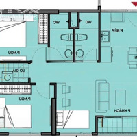 Cần Bán Căn 2Pn+ 69M2 Vườn Nhật Origami, Giá Chỉ 3.12 Tỷ (Full), Nhà Mới 100% View Thoáng Bên Ngoài