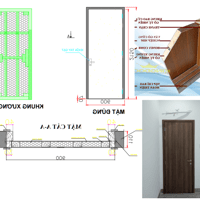 Báo giá cửa gỗ công nghiệp tại Tiền Giang