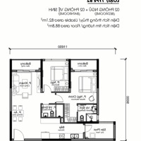 Bán 2Pn-2Wc-2 Ban Công, 88,8M2, Alnata Plus, Giá Bán 5Ty2 Bao Hết. Tặng Ô Xe Oto Định Danh Dưới Hầm