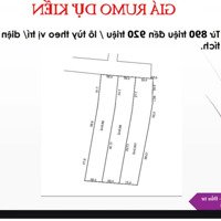 Đào Xá Vĩnh Xá Kim Động Hưng Yên - Cần Bán 3 Lô Đất Diện Tích Từ 98M2 106M2