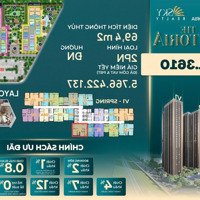 Căn 2 Phòng Ngủmã V1.3610 The Victoria Hướng Mát, View Thoáng - Không Chênh!!!