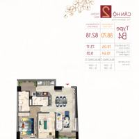 Bán Giá Chớp Nhoáng - 7.7Ty- 89M2 -Midtown M8 - Liên Hệ: 0906 891 591