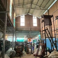 Bán Xưởng Góc 2 Mặt Đường Nhánh Nguyễn Thị Nê, Phú Hòa Đông, Củ Chi, 510M2, 1 Trệt, 1 Lầu, 6.7 Tỷ