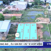 Property S - Bán 3 Lô Vi Bằng - 125 M2/Lô, Ngang 5 Dài 25, Cách Trường Học, Chợ Chỉ 380 M