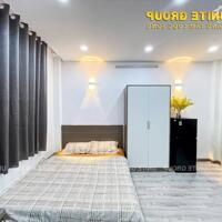 Cho Thuê căn hộ Studio đầy đủ nội thất, máy giặt riêng, cửa sổ trời lớn, hẻm ô tô kế bên tòa nhà Viettel