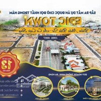 1 Lô Duy Nhất Tại Dự Án Ven Đô Epic Town Điện Thắng Chỉ 1,5 Tỷ Vnd - Lô Góc 2 Mặt Tiền