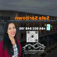 Cho Thuê Shophouse Sala Saritown - Full Nội Thất, 5.7X15M, 3 Lầu - Giá Bán 111 Triệu/Tháng