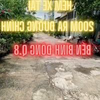 Bán đất MT hẻm 8m Bến Bình Đông Quận 8, chỉ 5 tỷ, tiện kinh doanh