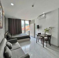 Căn Hộ Cho Thuê Studio Ban Công - Full Nội Thất - Gần Nơ Trang Long - Chợ Bà Chiểu