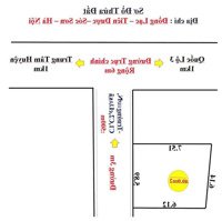 Siêu Phẩm Còn Sót Lại: ,Tiên Dược , Sóc Sơn.diện Tích40M Phun Thổ Cư, Đường Ôtô Vào Tận Đất , Cách