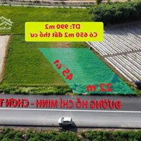 1.000 M2 Đất Thổ Cư Mặt Tiền Hồ Chí Minh Đối Diện Kcn Đức Hòa, Long An...cần Bán Gấp