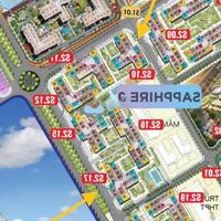 C Diện Tích: Mở Bán 2 Tòa (S2.17, S2.10) Cuối Cùng Phân Khu Saphire Tại Vinhome Ocean Park 1, Gia Lâm