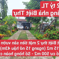 Đất Biệt Thự Vườn 2 Mặt Tiền Nguyễn Chí Thanh,P. Bình Nhâm,Thuận An