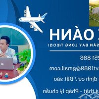 Lô Đất Cực Hiếm Mặt Tiền Quốc Lộ 51, Thổ Cư Khủng, Đẹp Nhất Cổng Trước Sân Bay, Giá Siêu Rẻ