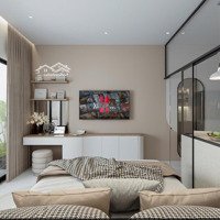 Dự Án Hot Nhất Tại Thảo Điền - Studio Tách Bếp - Balcony - Decor Hiện Đại - Chủ Nhà Dễ Làm Việc