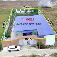 Nhà xưởng tổng dt 1000m2 An Thạnh, Bến Lức, Long An dt 1000m2 giá 7 tỷ