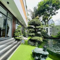 Biệt Thự Lô Góc Gần 500M2, 3 Tầng 1 Hầm, Full Nội Thất. Hồ Cá Koi Khủng Tiền Tỷ - Quận 12