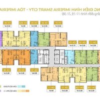 I2 Vinhomesmart City, Tây Mỗ, 64M2, 2N2Vs View Biển Hồ Công Viên