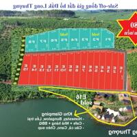 880TR Giảm Còn 738 Triệu/1010m2 nền đất Hồ Đắk Long Thượng, view hồ, view đồi, có glamping, homestay du lịch