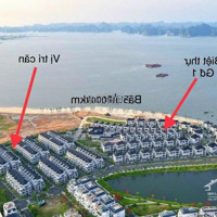 Bán Cắt Lỗ Cực Sâu Nhà Liền Kề Mặt Biển Grand Bay Hạ Long