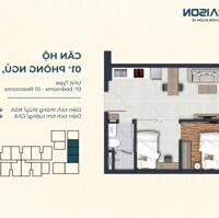 Bán sang nhượng căn hộ The Maison, 46m2 1PN+1 chỉ 767 triệu