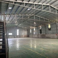 Cho Thuê 1.200M2 Có 800M2 Xưởng Thuận An Bình Dương Có Pccc Vách Tường