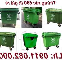 Giảm 20% giá thùng rác nhựa, thùng rác 60l 120l 240l- hàng nhập khẩu mới 100% giá chuẩn- lh 0911082000