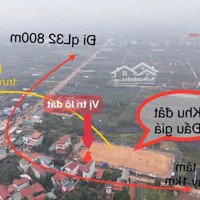 Bán Đất Tại Khu Đấu Giá Cổng Chợ Tích Giang - Phúc Thọ