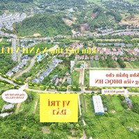 (Cực Phẩm) Đất Đối Diện Đhqg Hà Nội, Sát Khu Biệt Thự Xanh Villas, , 2 Mặt Đường,