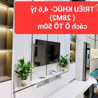 TRIỀU KHÚC - 4,6 tỷ - ngõ 2m - cách Ô TÔ 50m - 3 ngủ - 0364641141