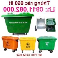 Chuyên sỉ lẻ thùng đựng rác, thùng rác công cộng, y tế, 120l 240l giá rẻ- lh 0911082000