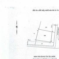 Lô Đất Đẹp 2 Mặt Tiền 12X20M .Tách Dc 2 Lô 6X20M