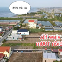 Đất Biển Quất Lâm Giá Rẻ Đầu Tư 80-100M2 Bán Gấp 3 Lô Đất Biển View Hồ. Đối Diện Bãi Tắm Chính