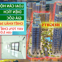 GLORY HEIGHTS CĂN 3PN - 81M2 CÒN 4.1 TỶ, VAY 70% MIỄN GỐC + LÃI 48 THÁNG, BÀN GIAO NGAY